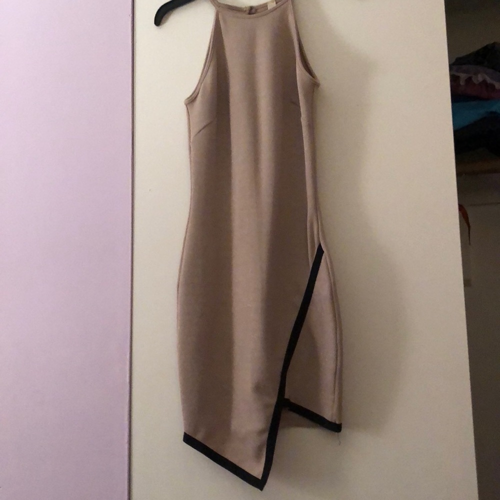Beige Dress